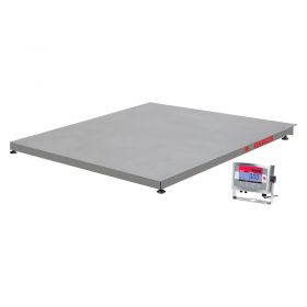 Ohaus VE Series Stainless Steel Floor Scales (1500kg or 3000kg) - Choice of Model