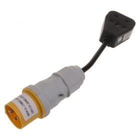 110V To 230V Trailing Socket Adaptor