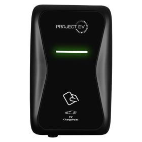 PROJECT EV 7.3kW Pro Earth Wall Charger Single Gun RFID (32a Single Phase) - Optional SIM