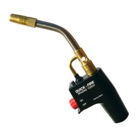 Rothenberger Quick Fire Piezo Brazing Torch: Optional Propane or MAPP Gas Cylinder