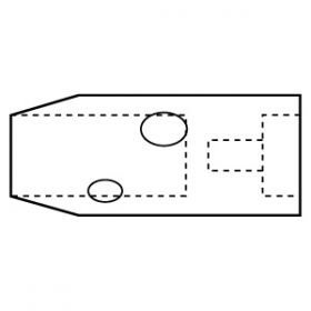 GD Rod Connector, 6mm - 1/2