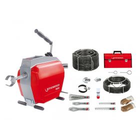 Rothenberger R600 Electric Drain Cleaning Machine with Promotional Tools & 16/22mm Spiral Pack: 110V or 230V
