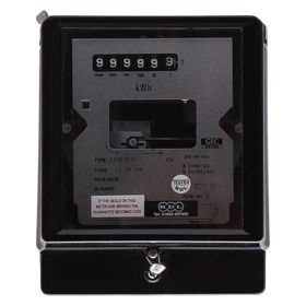 RDL 3P100DIG 100A Three Phase Electro-Mechanical Meter w/ Digital Display (Reconditioned)