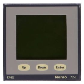 RDL MF72421 Three Phase CT Operated Multifunction Power Monitor w/ LCD Display (Pulse Output, 72 x 72mm Flush Panel Mounting)