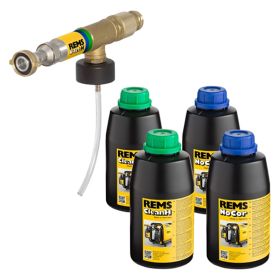 REMS 115853 Cleaning, Preserving Radiator and Floor Heating Systems Starter Set H
