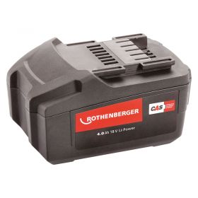 Rothenberger Replacement Battery: 2.0 or 4.0Ah