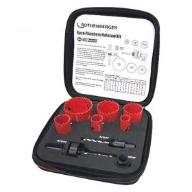 Rothenberger 114202R Plumber's Hole Saw Kit