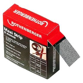 Rothenberger Maxi Strip 5M Roll: Medium (180 Grit) or Fine (400 Grit) Grade