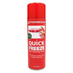 Rothenberger Quick Freeze Pipe Freezing Spray: 150 or 304ml