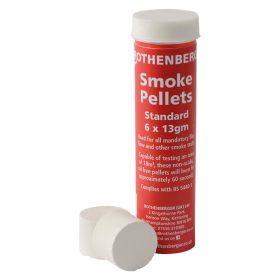 Rothenberger Standard Smoke Pellets 13g: Tube of 6, 50 or 100