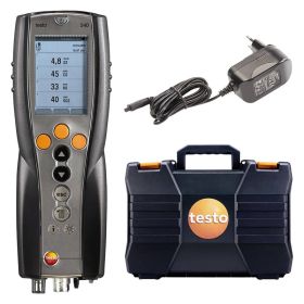 Testo 340 Flue Gas Analyser – Basic Combustion Kit