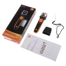 Testo 410i Bluetooth Vane Anemometer Smart Probe/ Data Logger  - Kit