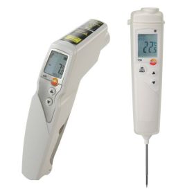Testo 831 IR Thermometer & Testo 106 Penetration Thermometer Set