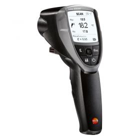 Testo 835-H1 Infrared Thermometer/Moisture Meter - Screen on