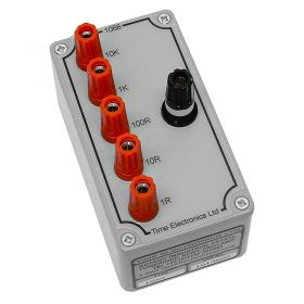 Time Electronics Precision Fixed Resistance Box (1 Ohm - 10K Ohm)