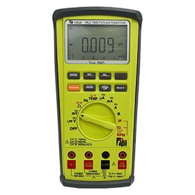 TPI 193A Digital Multimeter, Full Size True RMS, Auto Ranging Automotive Multimeter