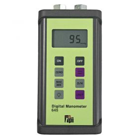 TPI 645NPT Dual Input Manometer with ¼” NPT Fittings