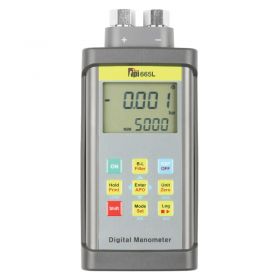 TPI 665L Dual Input Tuffman Digital Manometer for Liquids