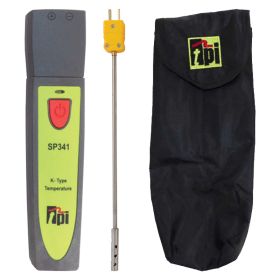 TPI SP341C2 Smart Single Temperature Meter c/w A341SP Pouch & GK15M Air Probe