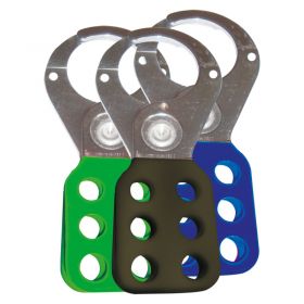 Large Vinyl-Coated Lockout Hasp w/ Choice of Colour