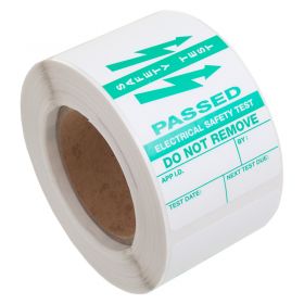250 x PAT Testing Cable Wrap Labels