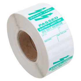 500 x PAT Testing Labels/Cable Wraps - Passed