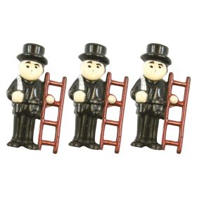Wöhler WO11185 Mini Chimney Sweeper Puppets, Coloured 72 Pieces in a Bag 