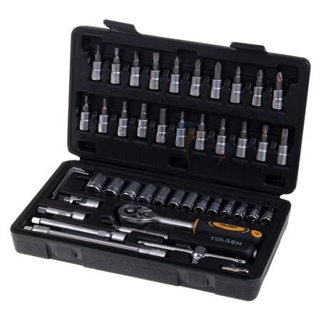 Tolsen 46 Piece ¼” Socket Set 