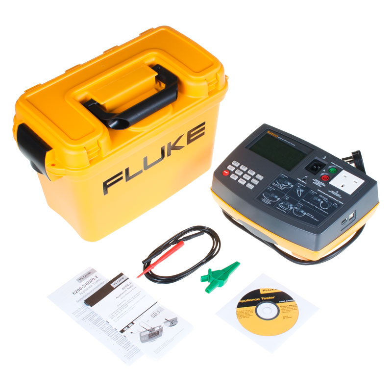 *NEW* Genuine Fluke 6500-2 PAT Tester Comprehensive Construction Bundle