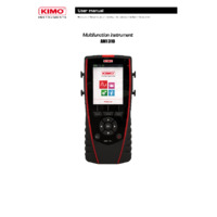 KIMO AMI310 Multifunctional Environmental Meter - User Manual