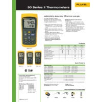 Fluke 51 II Digital Thermometer Datasheet