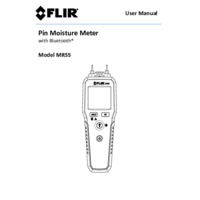 FLIR MR55 Pin Moisture Meter with Bluetooth - User Manual