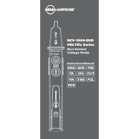 Beha-Amprobe NCV-1000-EUR VOLTFix Non-Contact Voltage Tester - User Manual