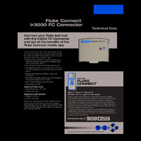 Fluke IR3000FC Connector - Datasheet
