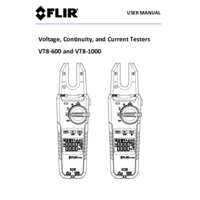 FLIR VT8-1000 Voltage, Continuity & Current Tester - User Manual