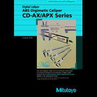 Mitutoyo ABS Digimatic Callipers - Datasheet