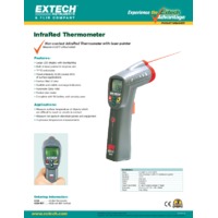 Extech 42529 Wide Range IR Thermometer - Datasheet