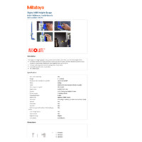 Mitutoyo Series 570 Absolute Digital Ergonomic Height Gauge (570-314) - Datasheet