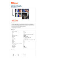 Mitutoyo Series 570 Absolute Digital Ergonomic Height Gauge (570-313) - Datasheet