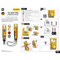 Fluke T6-1000 PRO Electrical Tester - Safety Sheet