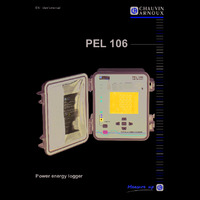 Chauvin Arnoux PEL106 Power & Energy Logger - User Manual