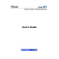 Mark-10 M7i Professional Force & Torque Indicator - User Manual