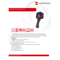 Hikmicro G40 Handheld Thermal Camera - Datasheet