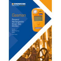 Gasman Personal Rechargeable Single Gas Monitor