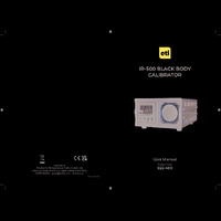 ETI 822-400 IR-500 Black Body Calibrator - User Manual