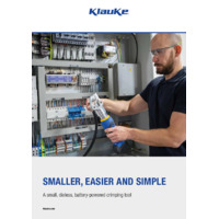 Klauke EK30IDML Battery-Powered Hydraulic Crimping Tool - Datasheet