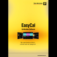 Time Electronics EasyCal Calibration Software - Brochure