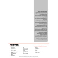 Ametek Jofra MTC - Reference Manual