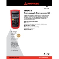 Amprobe TMD-53 Thermometer - Datasheet