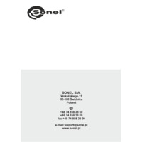 Sonel EVSE-01 Adapter - User Manual